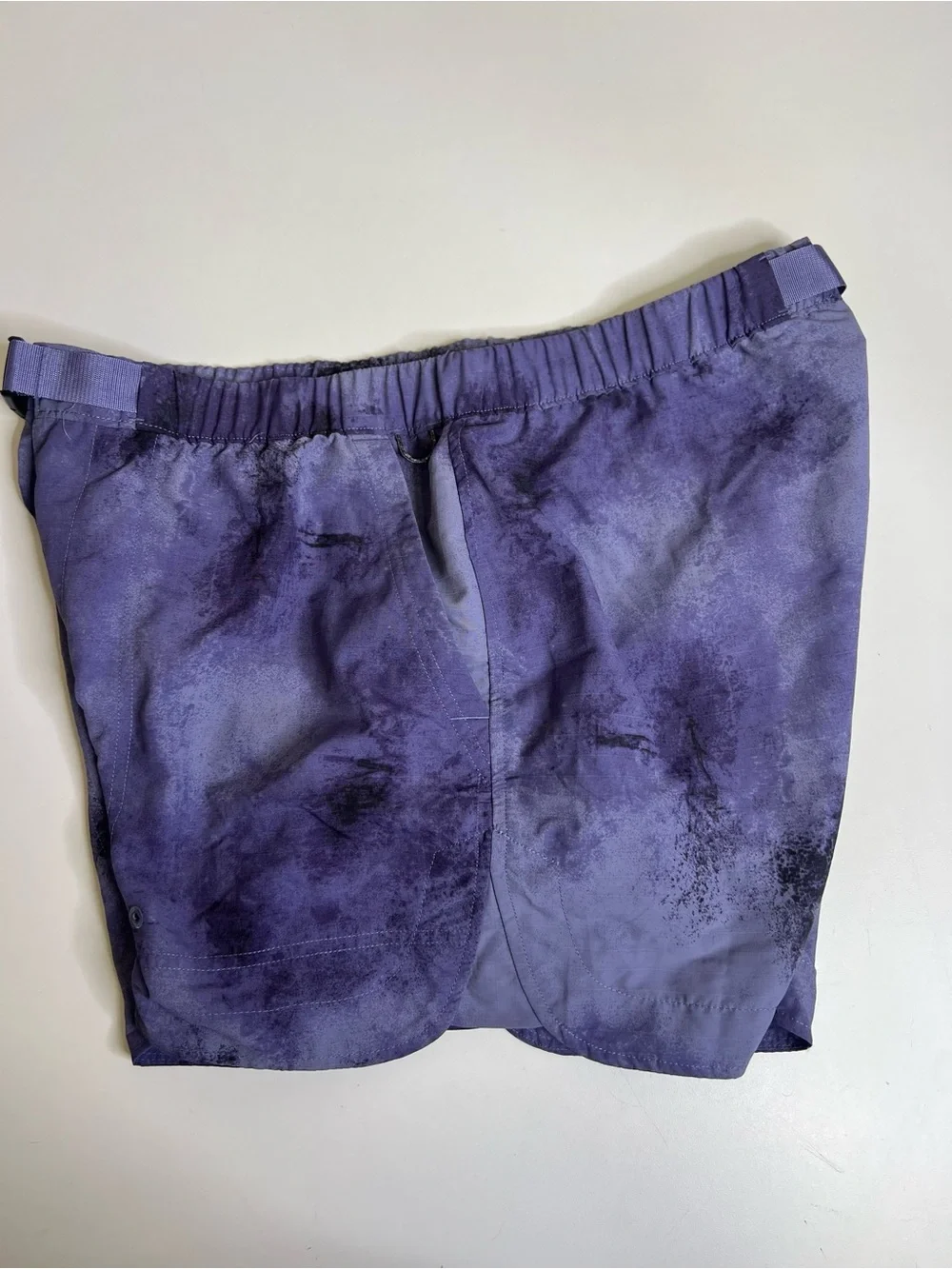 REI Co-op Sahara Amphib Shorts Belted Pockets Nylon Purple Womens - Size Large - Picture 7 of 8